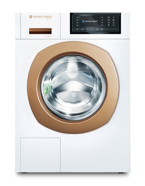 Schulthess Waschmaschine Spirit 530 Top (8530.2CDU1) - A / Aquastop / Solid Gold / Weich-Regenwasser / rechts / 8 kg