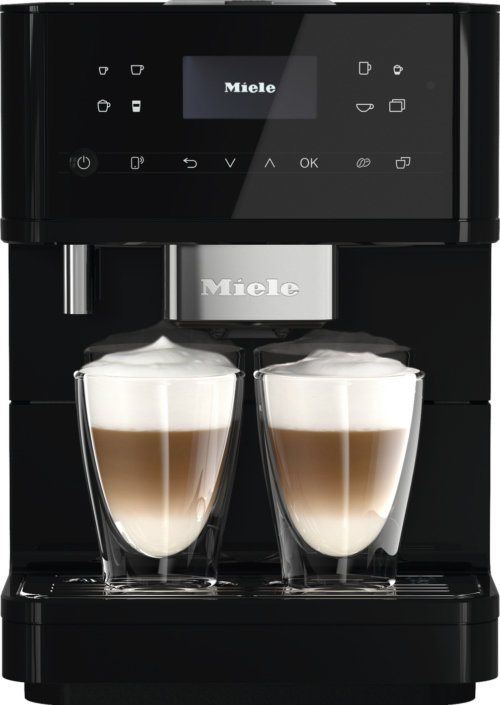 Miele Stand-Kaffeevollautomat CM 6160 CH MilkPerfection - A / Freistehend / Obsidianschwarz (11636350)
