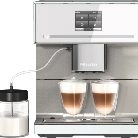 Miele Stand-Kaffeevollautomat CM 7550 CH - B / Freistehend / Brillantweiss (10969270)
